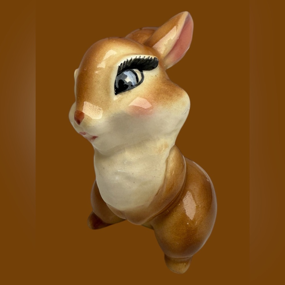 Vintage Miss Bunny Blossom Figurine Thumper's Girlfriend Bambi Movie 1942 Disney